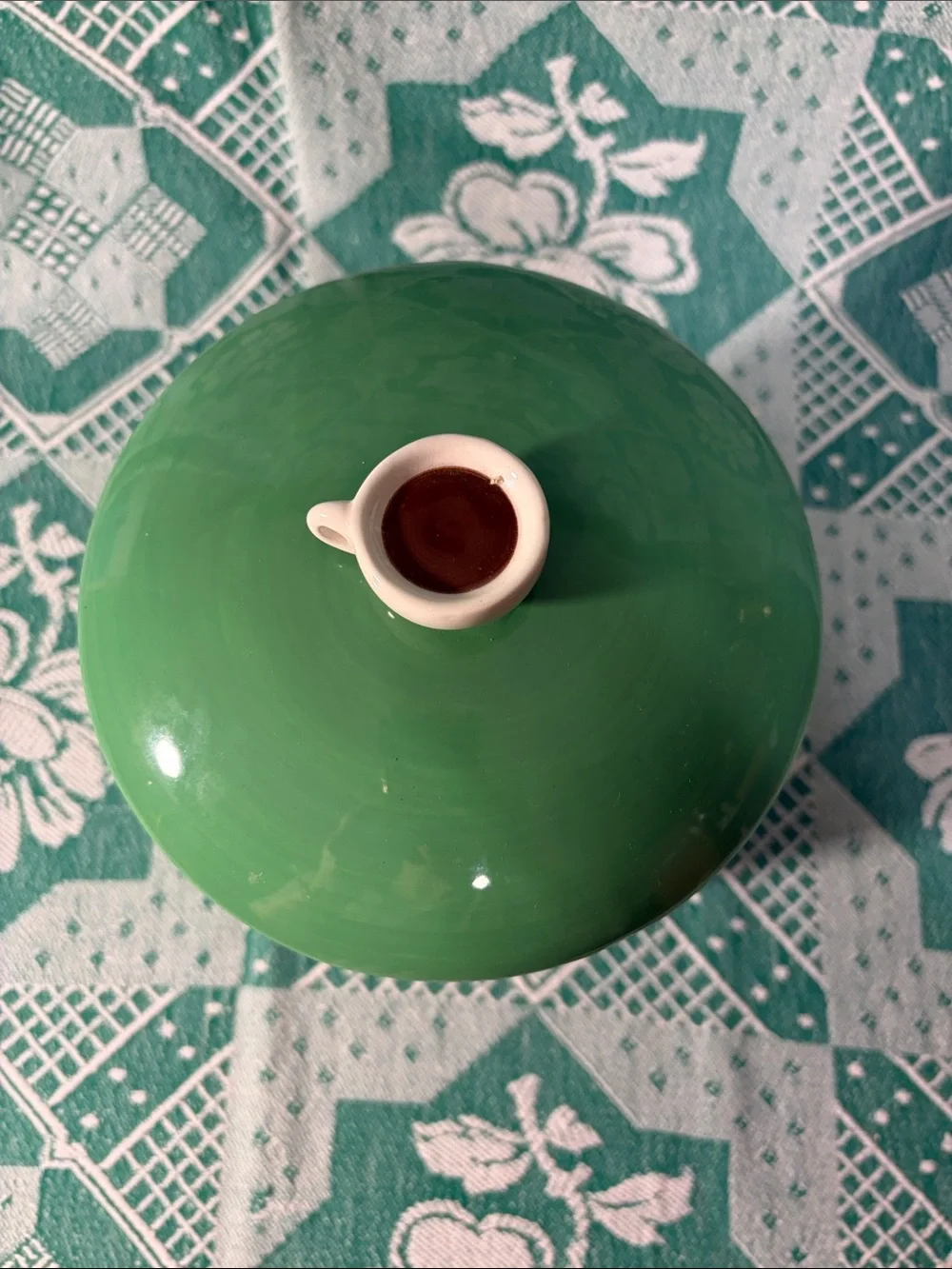 FRIENDS Central Perk Ceramic Canister with Green Lid